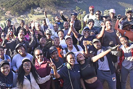 A hike up Lion's Head