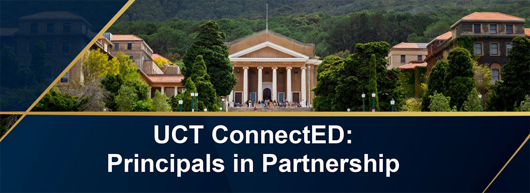 RSVP: UCT ConnectED: Principals in Partnership page banner