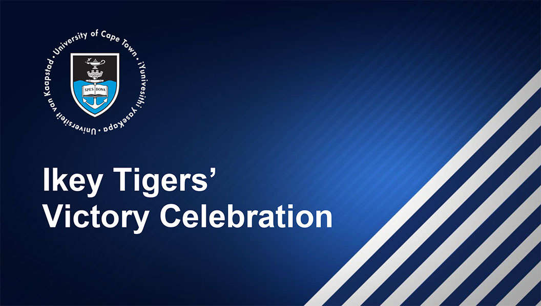 Ikey Tiger's Victory Celebration banner