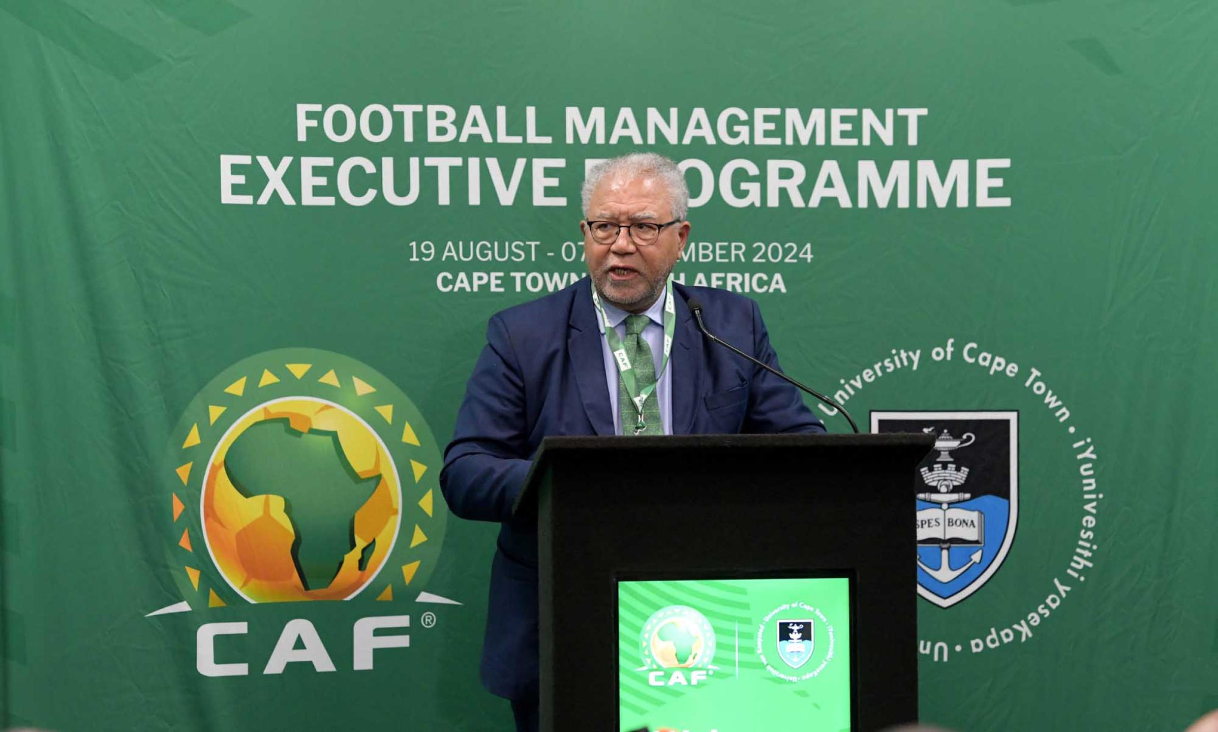 ‘Forward thinking’ UCT, CAF executive programme takes flight