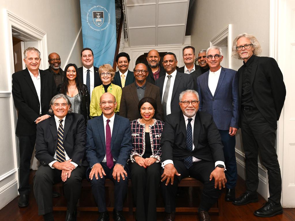 UCT Vice-Chancellor Interim Prof Daya Reddy hosts Atlantic Philanthropies President Christopher Oechsli