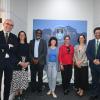 A4U Spain delegation with, with UCT interi DVC of Reserach and Internationalisation and International Director Quinton Johnson and Dr Alvaro de la Cruz-Dimbriz , Senior Lecturer UCT.